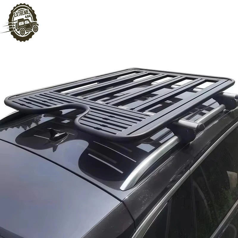 Guality Aluminum Car Roof Cargo Luggage Roof Rack Side Ladder Side Box for Volkswagen for VW Tharu 2019-2023 2024+