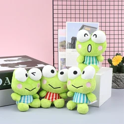 Anime Sanrio Kerokero Keroppi Keychain Cute Cartoon Plush Toy Figure-Set Pendant Gift