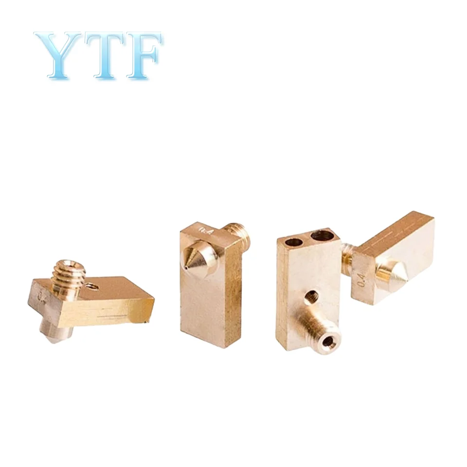 

Блок нагревателя Olsson для Ultimaker 2 0,4 мм, сопло UM2, расширенный съемный латунный экструдер для 3D принтера с нитью 1,75