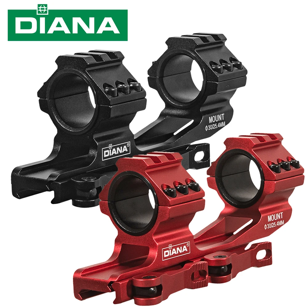DIANA 25.4/30mm Scope Ring Mount Quick Release One Piece Scope Mount 1