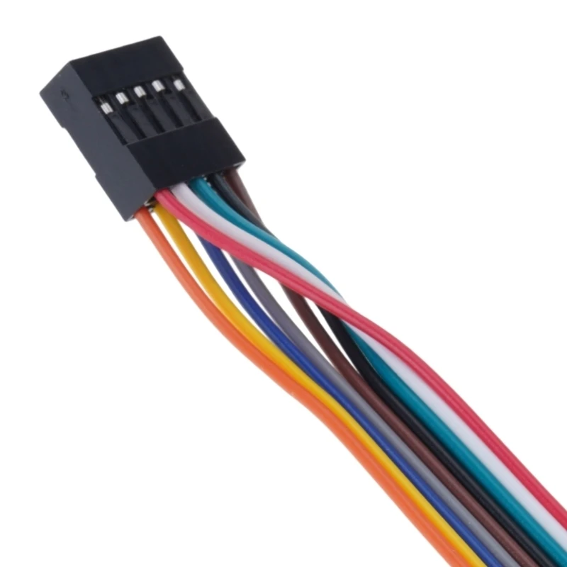 C90C Efficient USB Internal Motherboard Header 11Pin to 9Pin USB Adapter Cable for Smooth Integration with Standard Chassis