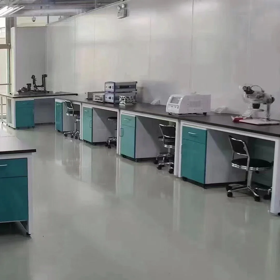 HIgh Quality Acid And Alkali Resistant Laboratory Steel Frame Work Station For Laboratory Use