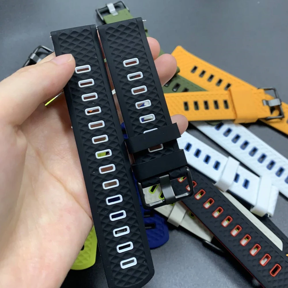 22 ミリメートルシリコンスマートウォッチストラップ Rea - Watch S Realme のレビューと価格