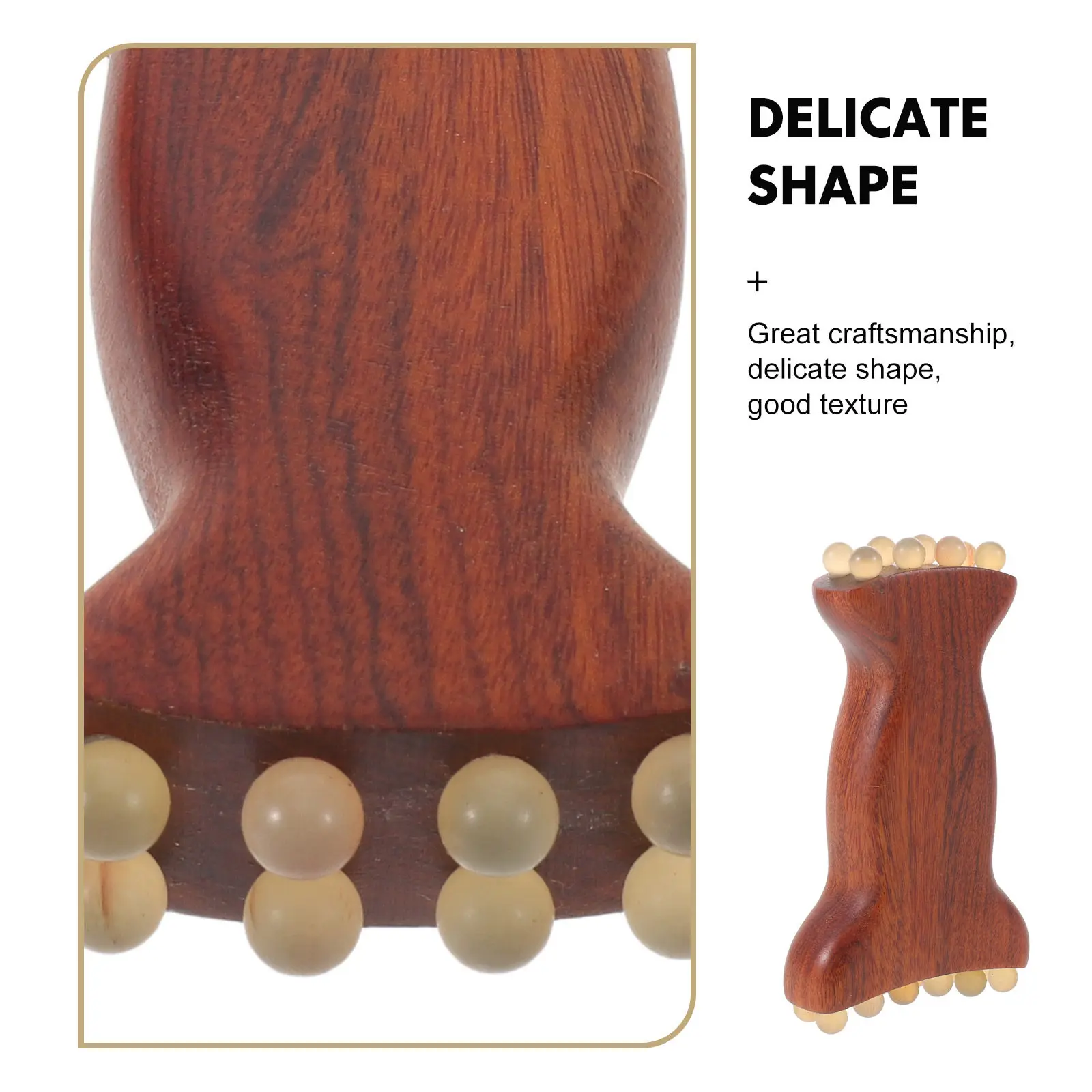 Wood Facial Massage Tool Manual Face Sculpting Stick Brown Acupoint Massager Skin Care Relaxation Facial Massage Tool