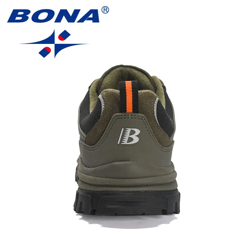 BONA-zapatos de senderismo resistentes al desgaste y al deslizamiento para hombre, zapatillas de deporte, nuevos diseñadores