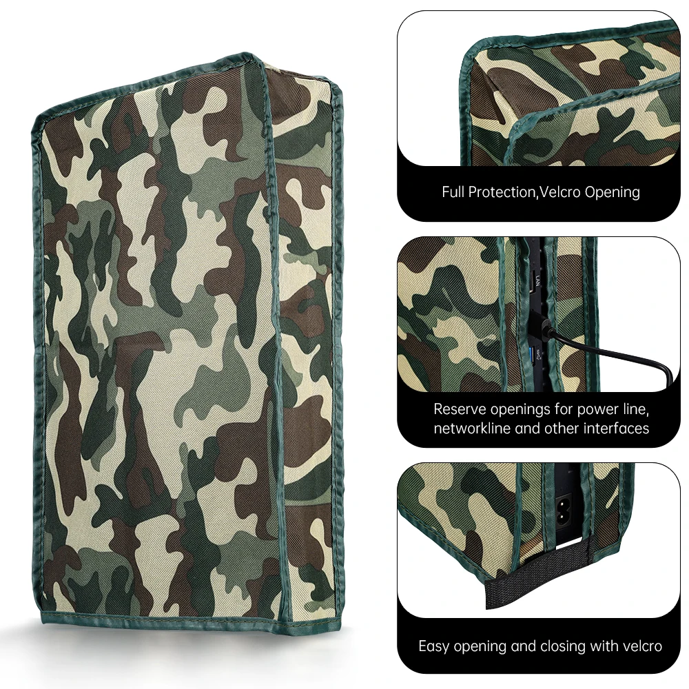 ل PS5 سليم وحدة التحكم الغبار غطاء غبار ناعم المضادة للخدش مقاوم للماء قذيفة واقية ل PS5 سليم لعبة الملحقات