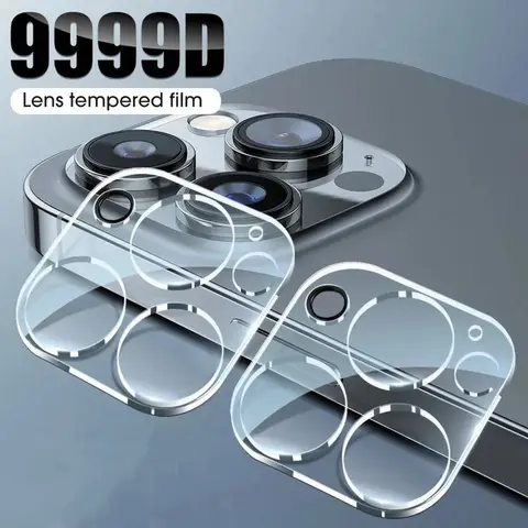 5팩 HD 후면 카메라 강화유리 보호 필름 – iPhone 16 Plus, 15, 14 Pro Max, 13 미니용 안티 스크래치 유리