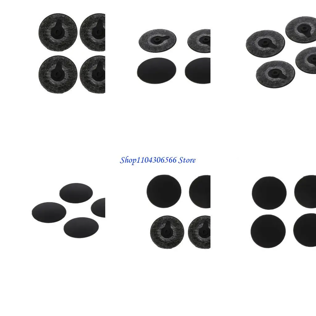 

02DD 4 Pcs Laptop Rubber Feet Non-Slip Replacement Bottom for Case Feet for MacBook f