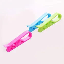 4/10pcs Dustbin Bag Clips Bin Bag Plastic Clip Clamp Holders For Kitchen Home Office Garbage Waste Trash Camping Outdoor Tools