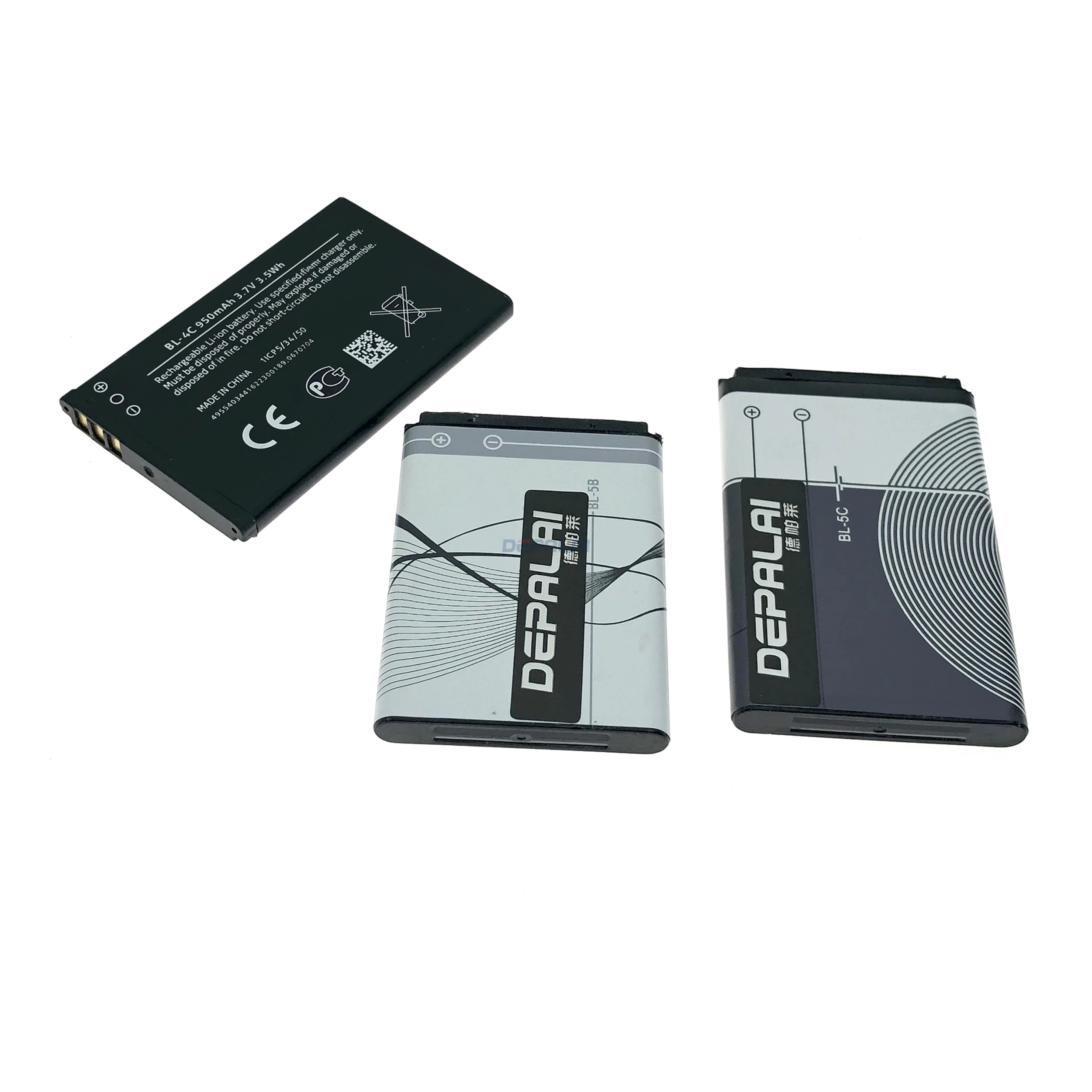 BL-4C BL-5C Phone Battery BL-5B For Nokia 6100 6300 2630 N70 N72 Battery 1100 3220 3230 5200 5300 BL 4C 5B 5C BL5C Batteries