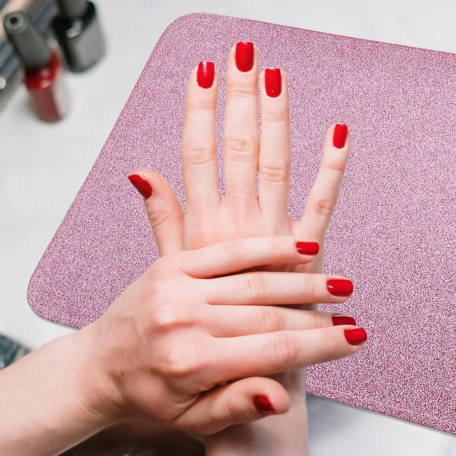 

1Set Manicure Hand Pillow Nail Art Hand Cushion Washable Comfortable Arm Rest for Salon Home Use Fashion Design Lightweight