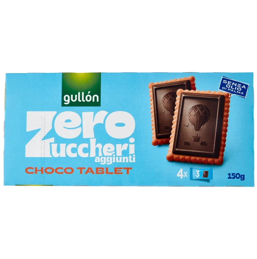 Zero Zuccheri Fondaunti Choco Cakes Tablet 150g - Gullon
