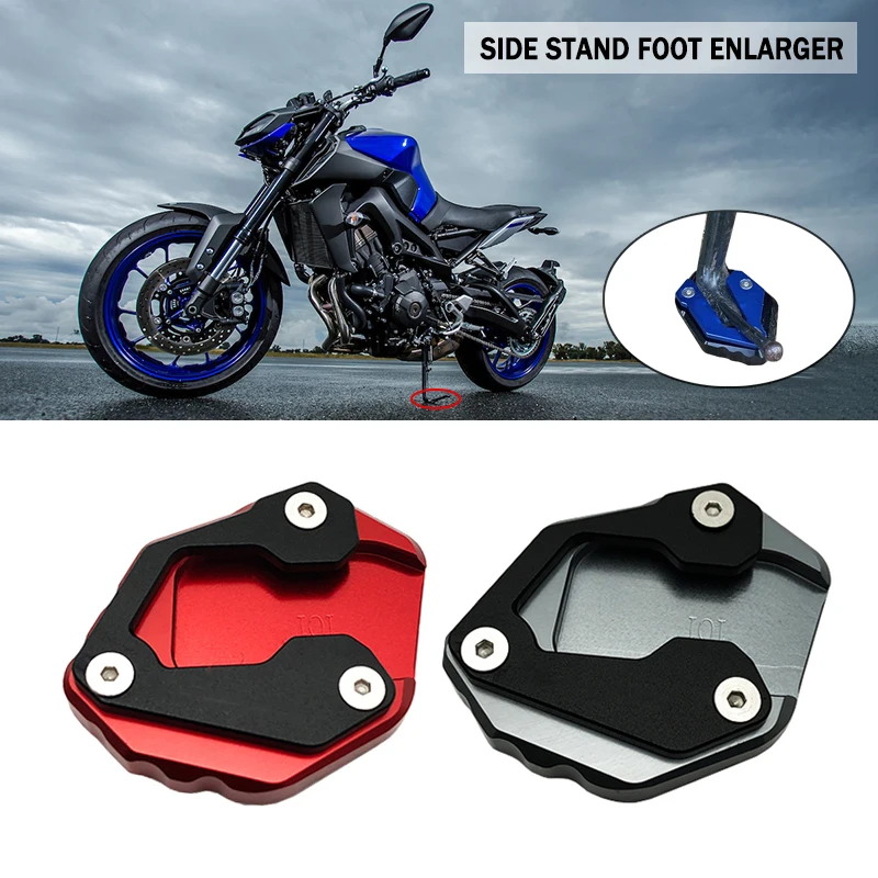 

Side stand Foot Enlarger Racing Kickstand Foot Extension For YAMAHA MT-09 Tracer 900 XSR 900 MT09 XSR900 2014-2023