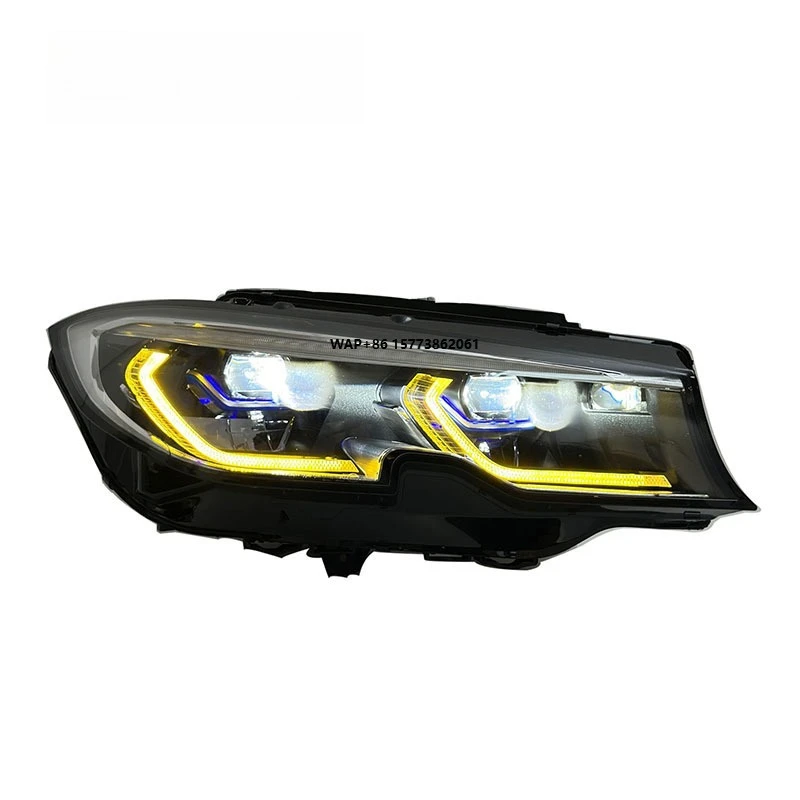 2 Unit LED Headlight Automatic Lighting System for Automobiles Front Headlights Vehicle Components Suitable for  20th-22nd 3 S