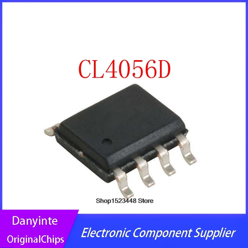 Nieuwe Originele 10 Stks/partij Cl4056d 1a Lineaire Lithium Batterij Opladen Chips Cl4056 Sop-8