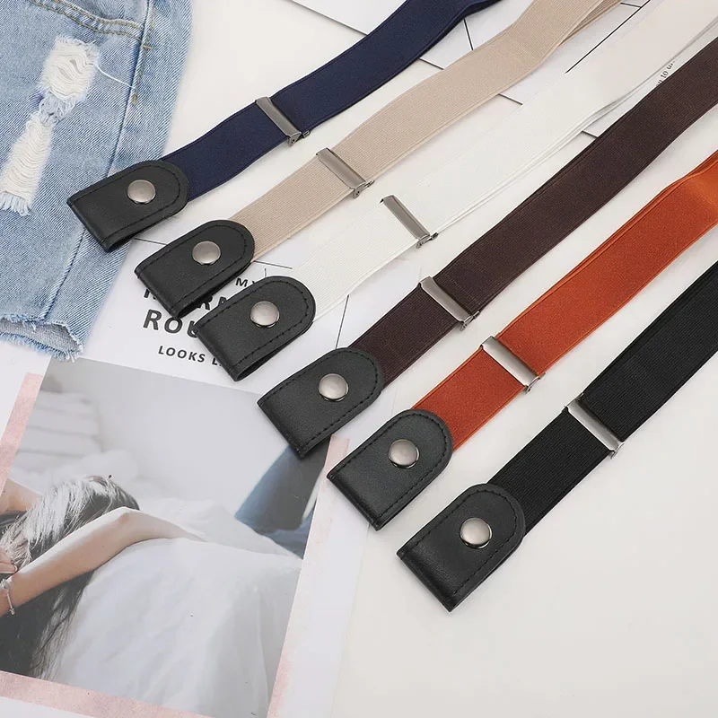 Buckle-Free Stretch Elastic Waist Belt