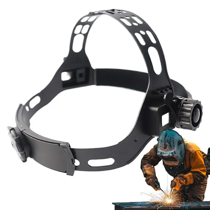 Welding Helmet Headgear Adjustable Welding Hood Head Band Helmets Headband Square Hole Welding Helmet Accessories