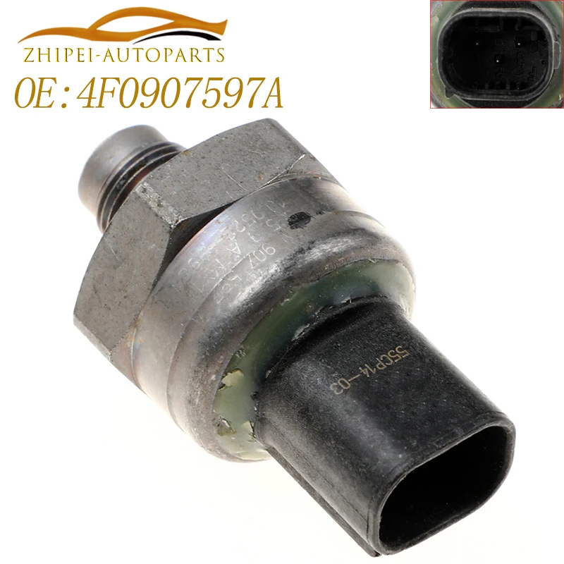 Sensor de pressão de freio para carro, Audi A2 A3 A6 TT, VW BORA Golf MK4 JETTA POLO SHARAN, 4F0907597A, 55CP14-03, 4F0.907.597.A
