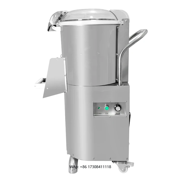 New Design 15L Automatic Potato Washing Machine Peeling Machine Electric Commercial Potato Peeling Machine