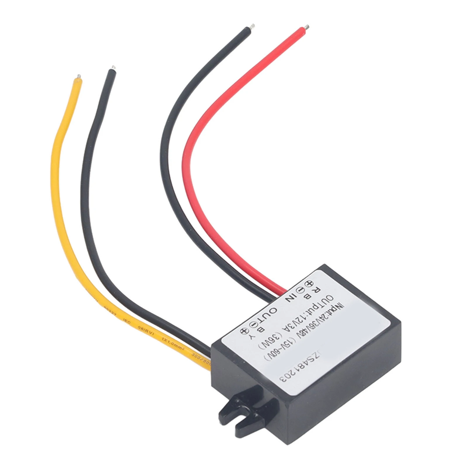 Buck Module 36W Super Thin DC 24V 36V 48V 15‑60V to DC 12V3A Buck Transformer Voltage Regulator