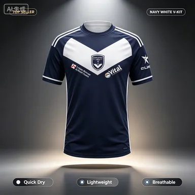 Soccer Jersey Girondins Bordeaux Fan Style  Athleisure T-Shirt Summer Quick-dry Soft Comfy Lightweight 3D Print Parent-child Tee