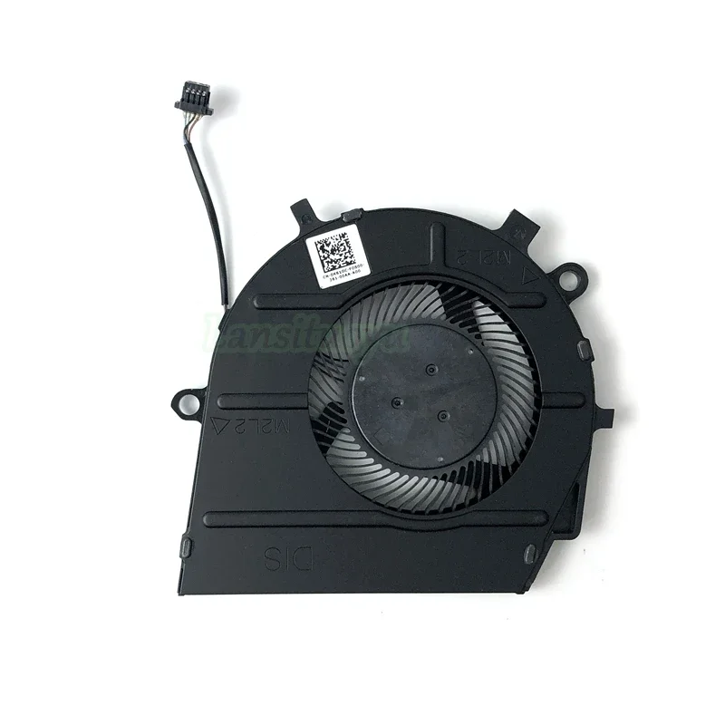 Novo ventilador de refrigeração para cpu de laptop, para dell vostro 15 5501 5502 5508 5509 inspiron 7405 5406 5400 5505 latitude 3410 3510 cooler