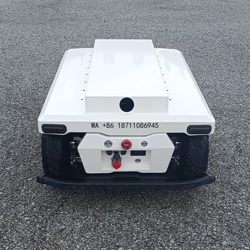 Wheeled UGV Outdoor 4 Wheel Drive Autonomous Vehicle Robot Chassis, Unmanned Ground Vehicle Platform for Research