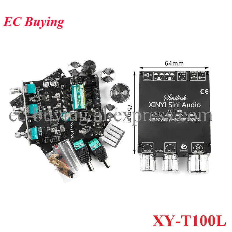 XY-T100H 100W + 100W TPA3116D2 T30L 30W + 30W T15H 15W + 15W Bluetooth 5,0 Power Audio Verstärker Bord Heimkino Stereo – Detail 25