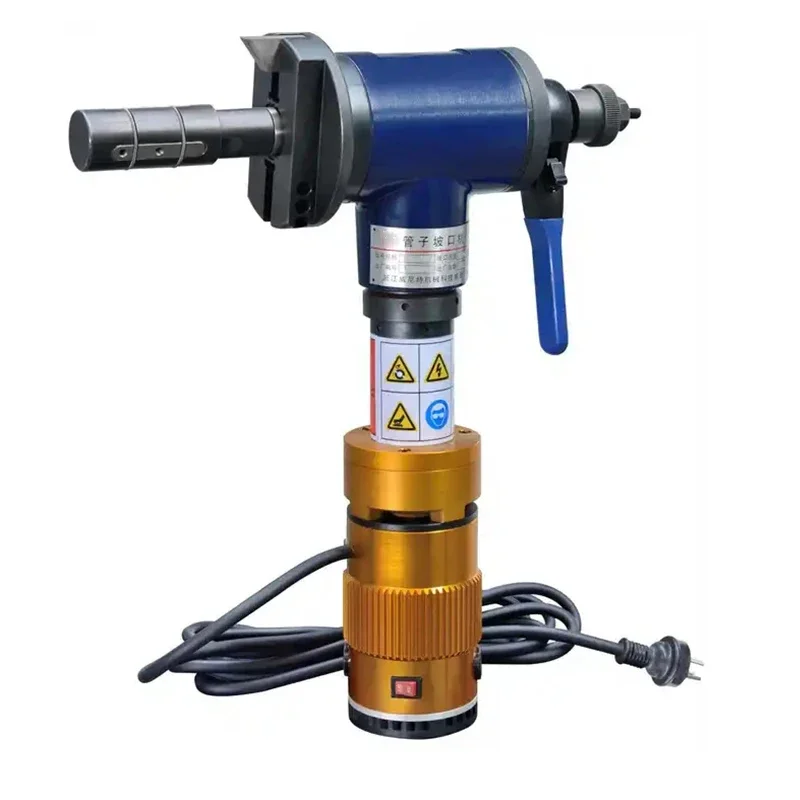 ISE-120 Inside Mounted 40mm - 120mm Portable Cold Pipe End Cutting Beveling Tool machine