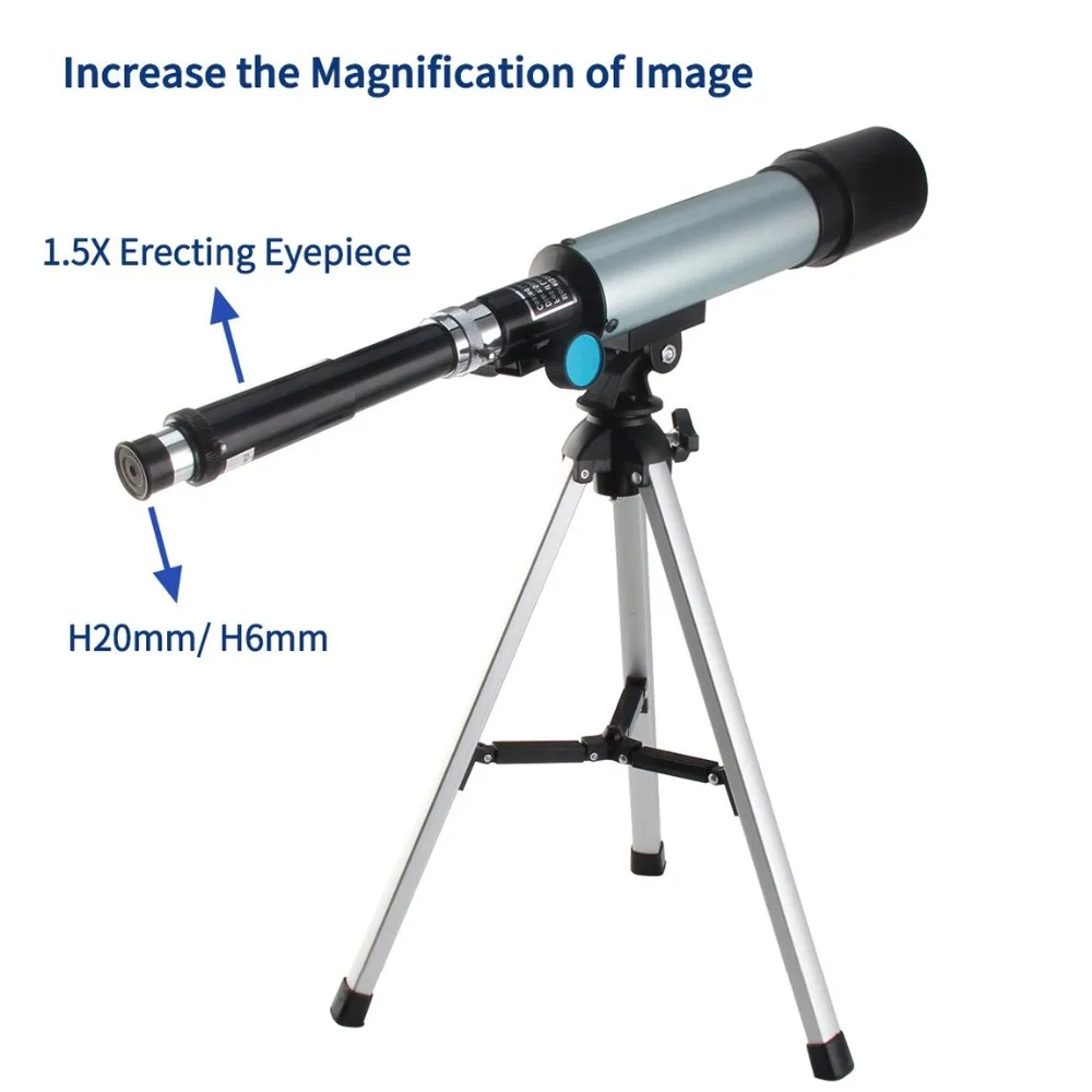 Professional Astronomical Telescope 36050 150x For Moon Space Planet Science Powerful Monocular with Tripod Children Gifts Toys