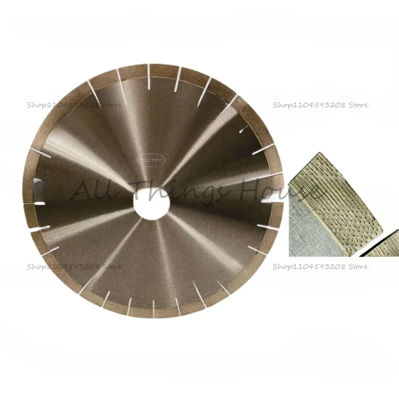 for Cutting Granite Engineered Stone 300-600mm Cutting Disc Silent Core 12''-24'' ARIX Ordered Arranged Diamond Bridge Saw Blade