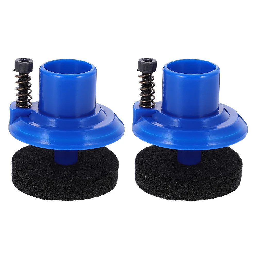 

2Pcs Cymbal Stand Hardware Hi-Hat Mount Pad Reliable Stability Strong Build Quality Ideal for Drum Kit Upgrade Drum Clutch Pad