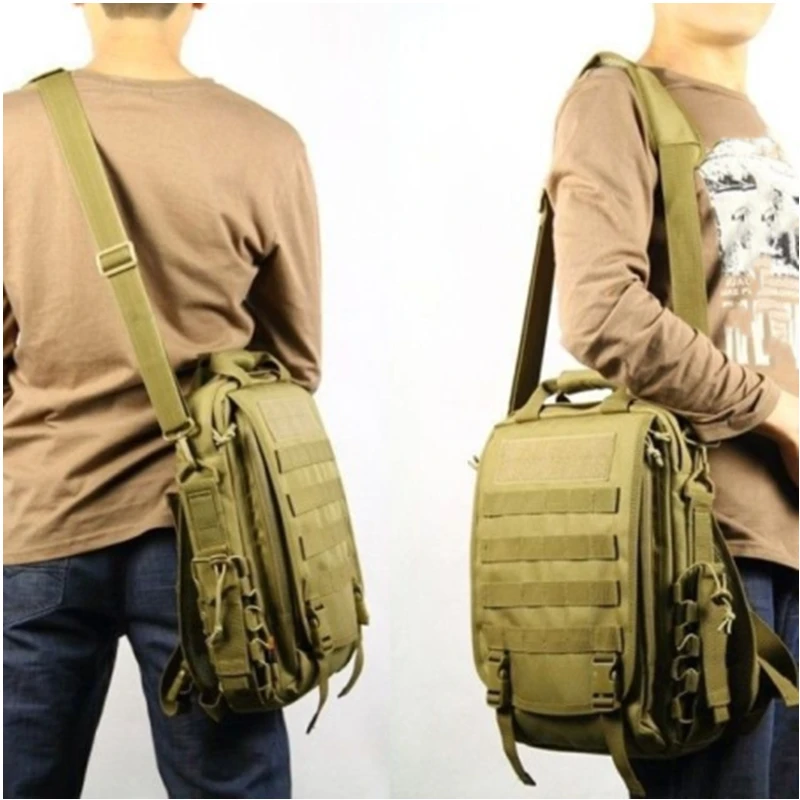 Tactical Backpack Men Tablet Laptop Shoulder Bag Camo Molle Handbag Outdoor Travel Business Bags Boy Camping Hiking SchoolBag