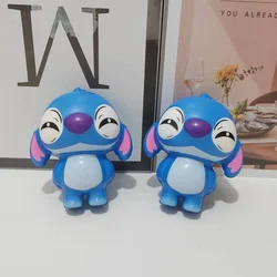 Figuras de Anime de Disney Stitch para niños, accesorios de descompresión, alivio del estrés, juguete blando para pellizco a mano, regalo curativo, venta al por mayor