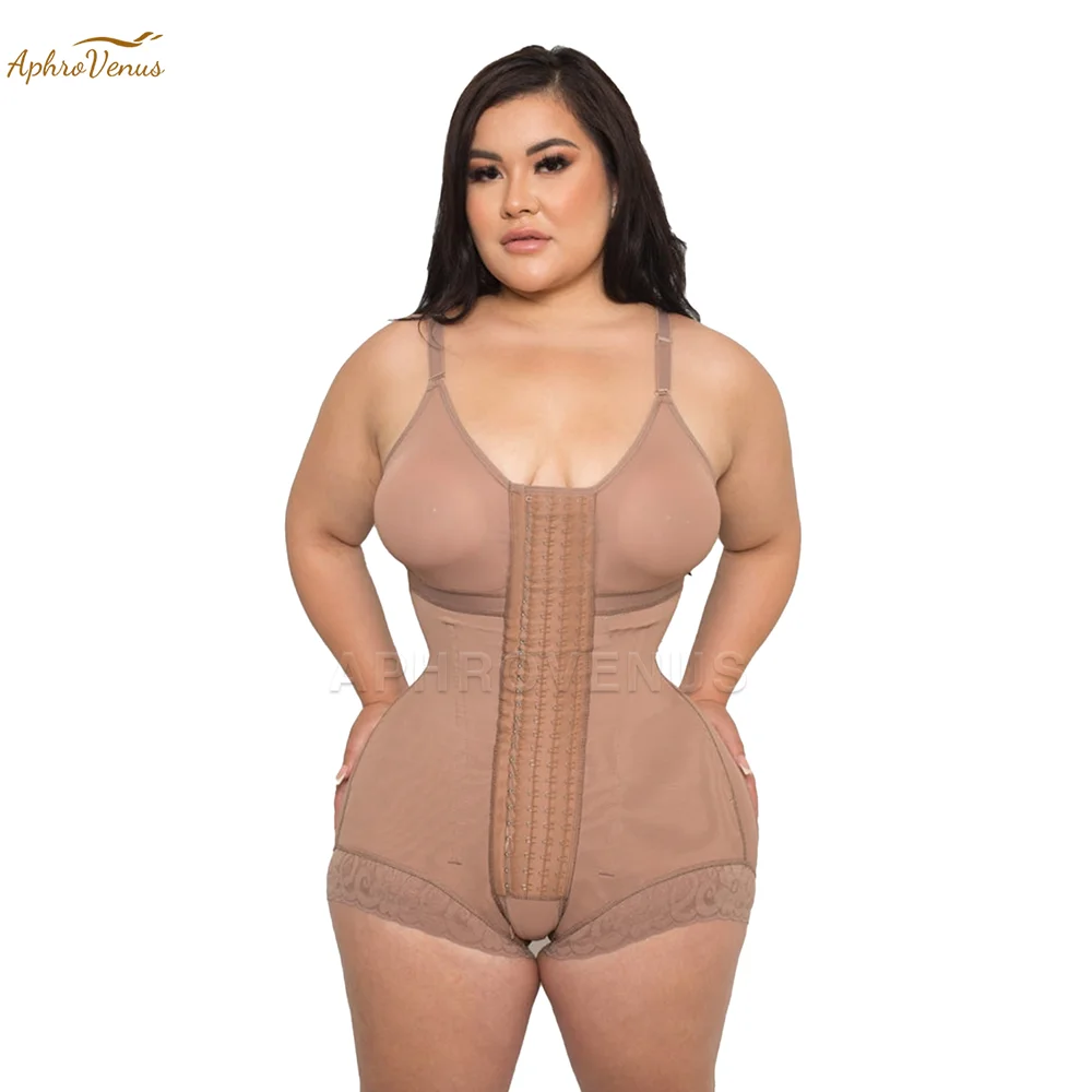 Fajas Colombianas Moldeadoras Triangle Compression Slimming Shapewear Hook And Eye Closure Breast Support Tummy Control Shaper