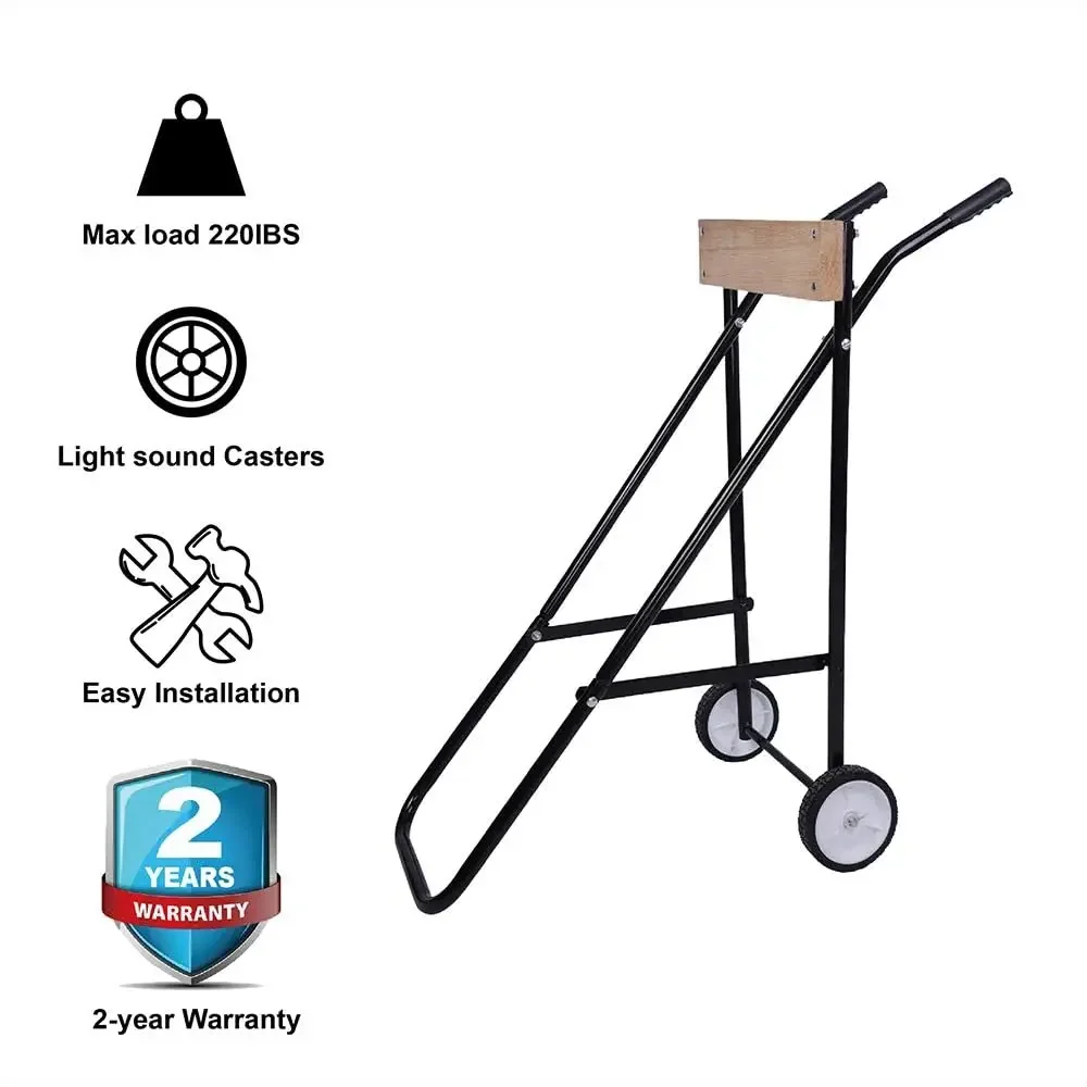 Outboard Boat Motor Stand Carrier Cart Storage Pro Heavy Duty Multi Purposed Engine Stand
