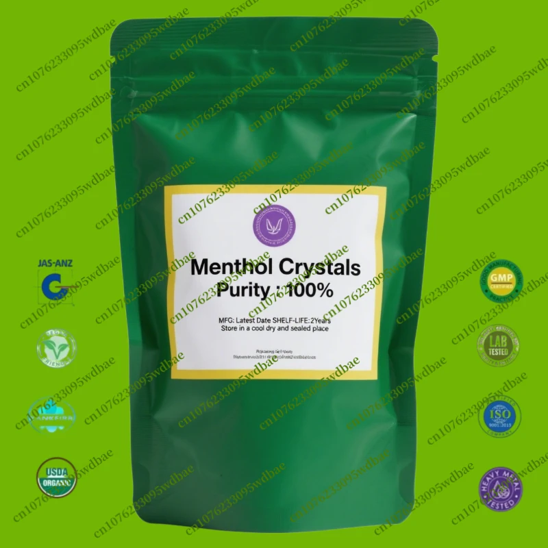 عالمي مخصص لتعبئة رقائق الألومنيوم بكريستال المنثول بنسبة 100% لعلماء الصابون المصنوع يدويًا سريع التسليم