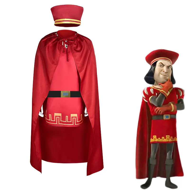 

Костюм Лорда Максимуса Фаракды из Шрек 4D Ролевой костюм на Хэллоуин