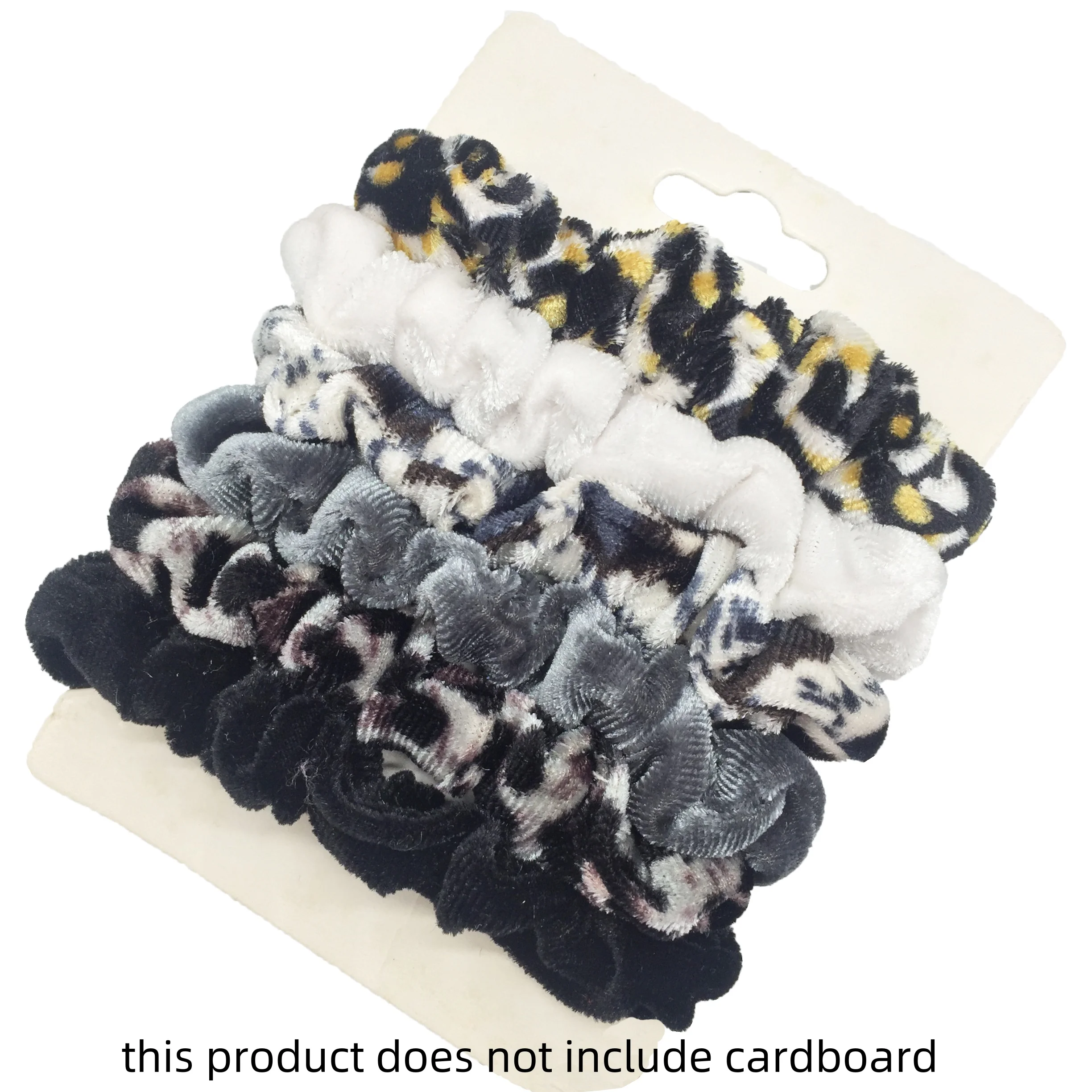 6/5/4 pc Hairbands Hair Tie Women Satin Velvet Scrunchies Holder Heandband haar accessoires wholesale items for boutique no card