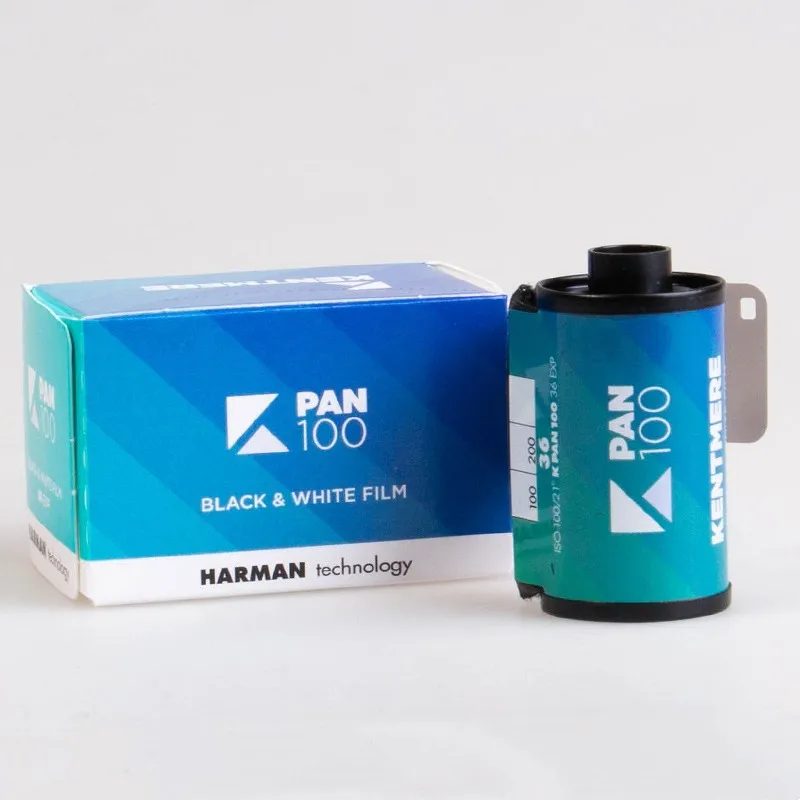 Uk Kentmere Pan 100 135Mm Zwart-Wit Negatieve Retro Film 36 Vellen/Rol