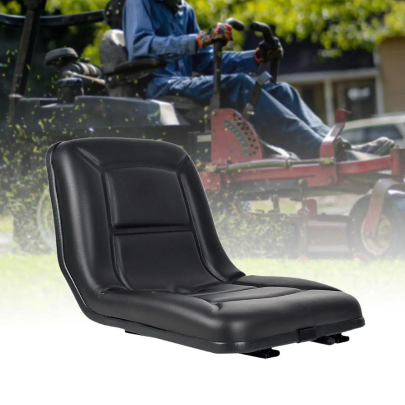 

Heavy Duty Forklift Seat Waterproof Sturdy Cushion for Tractor Skid Loader Parts Compatible for Forklift Equipment