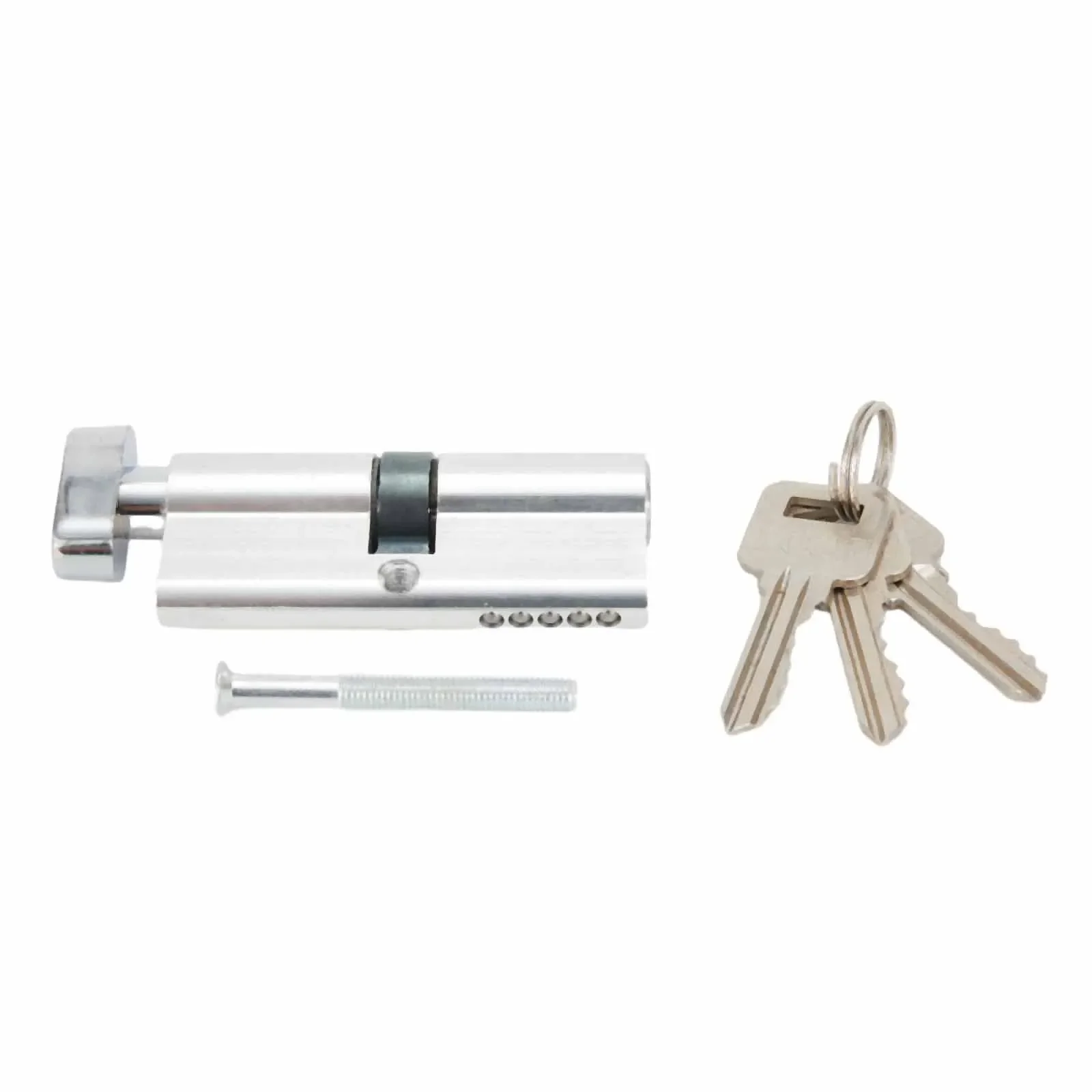 BBBBBBThumbTurnCylinderDoorLockUPVCAnti Pick 35/35 With 3 Keys Kit For Entry Doors Outdoor Door Locks Cylinder Door Lock