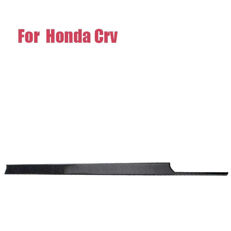 For 07-11 Honda CRV Real Carbon Fiber Central Control Passenger Trim Interior Modification Accessories