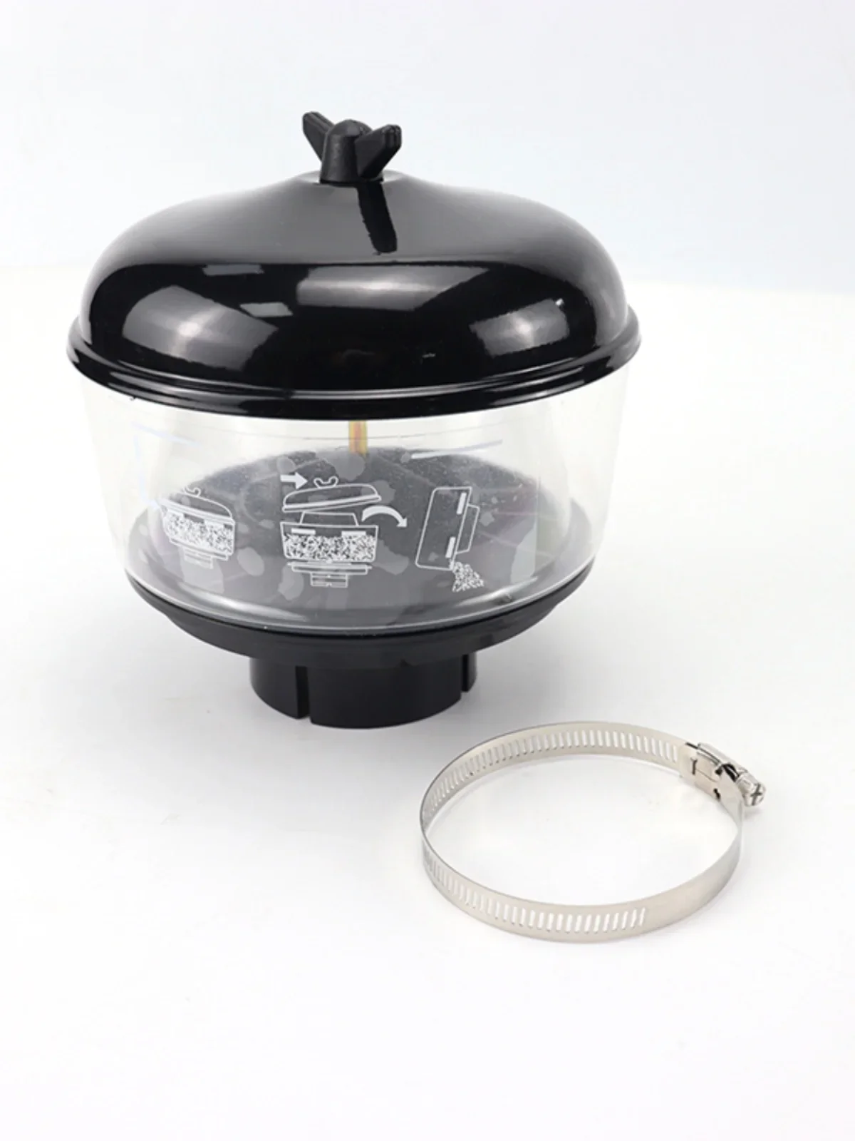 

for Sany sy 55 60 75 135 için ekskavatör hava filtresi kapağı filtre giriş kapağı ön filtre ekskavatör aksesuarları komple
