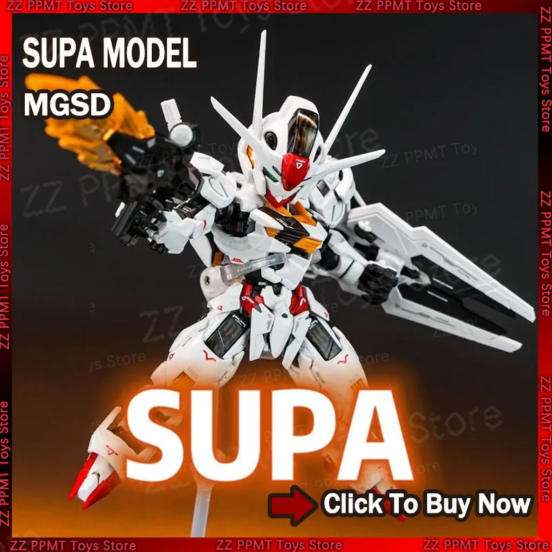 

НОВАЯ Модель SUPA KO MGSD XVX-016 AERIAL Q Version: Коллекционная Фигурка Аниме, Набор для Сборки, Оранжевый, Подарок, Игрушки