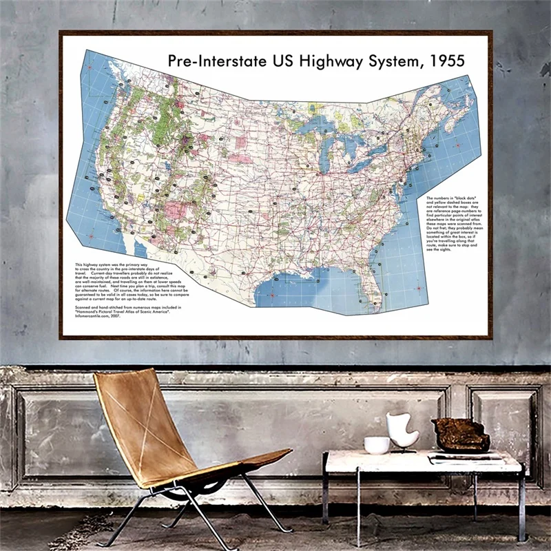 Mapa del mundo de 3x2 pies sin marco, pegatina de pared del mapa del mundo de los Estados Unidos, póster de decoración del hogar, carta de pared, papel no tejido