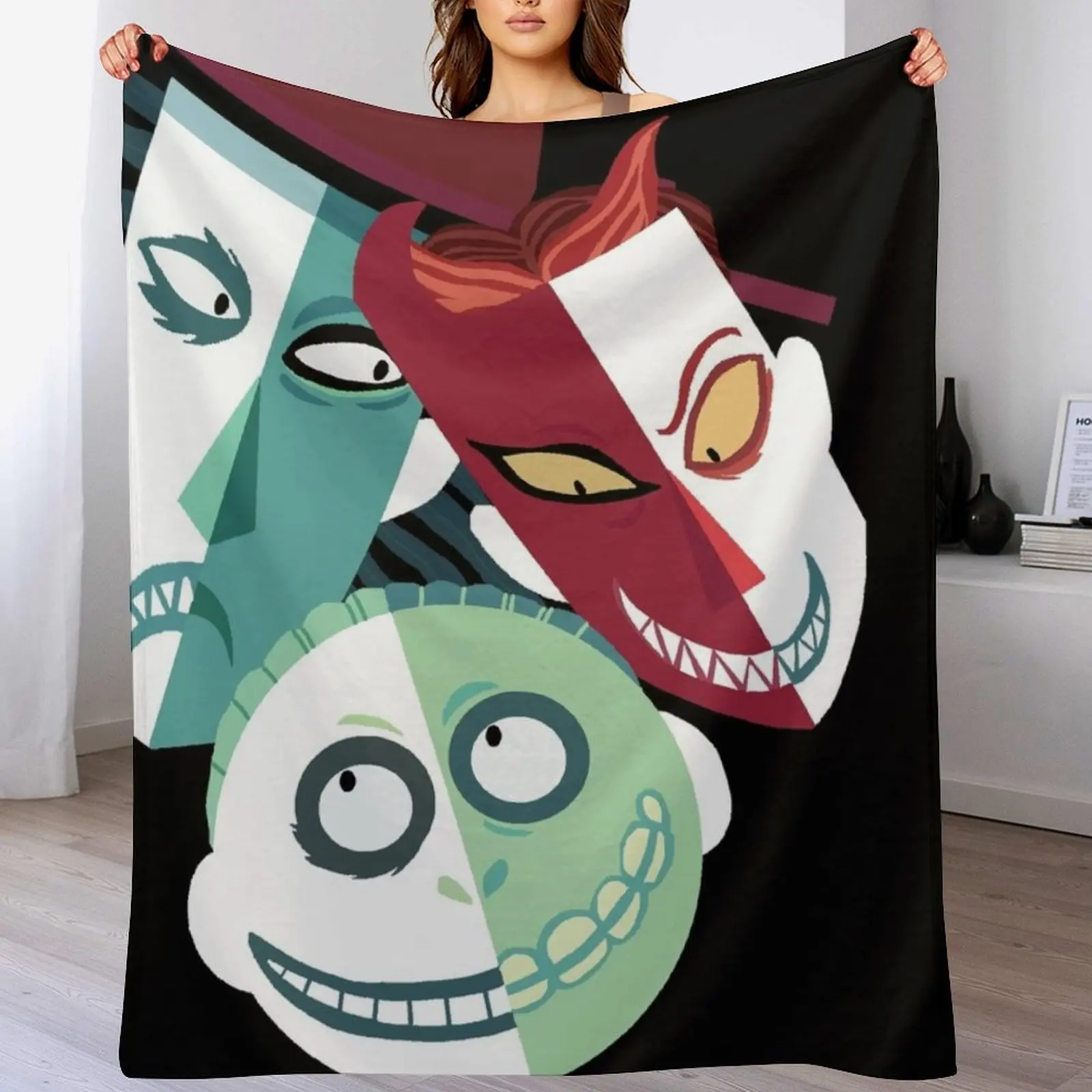 lock shock and barrel Throw Blanket Thins Furrys Blankets