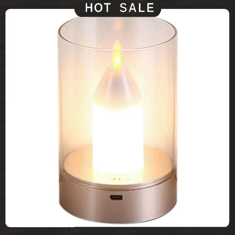 24-Hour Delivery Manual Scanning Intelligent Candlelight Atmosphere Motion Sensor LED Night Light USB Charging Automatic Switch