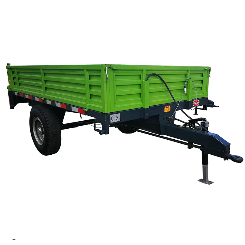 Best quality 2 ton farm tractor trailer for sale