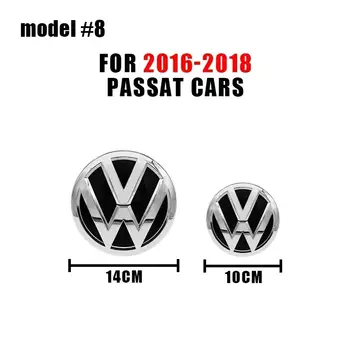 3D ABS pro Volkswagen PASSAT B6 B7 2011-2015 a Passat B8 2016-2018, znak na kapotu, přední plot, zadní emblém na kufru, nálepka na dekoraci 8 nejlepší prodej Dodatečná montáž VW Passat B8 - №8